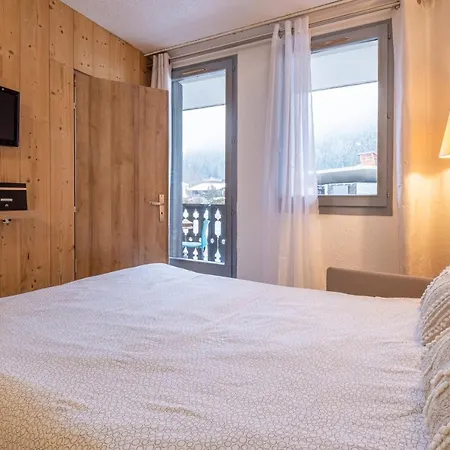 Sunny Centre Vue Mont Blanc Balcon 3 Personnes Chamonix